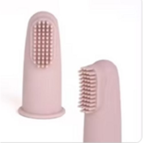 Baby Elsa - Baby finger toothbrush Blush - 2 pack - Mauve