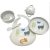 Baby Elsa - Poppy baby feeding set - Rainbow - Szürke