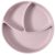 Baby Elsa - Poppy silicone divided plate - Pink