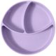Baby Elsa - Poppy silicone divided plate - Lila