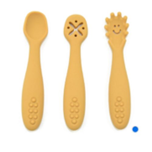Elsa Pre spoon set - Mustár