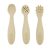 Elsa Pre spoon set - Homok